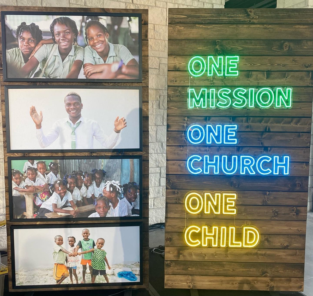Neon Signage for the non-profit Mission of Hope