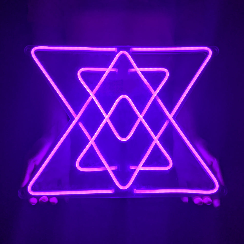 Neon sign for the beauty brand