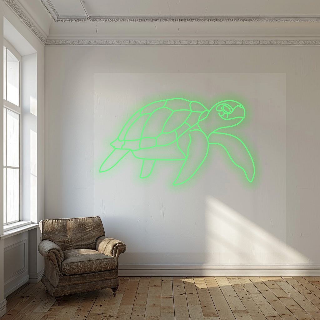 Turtle LED Neon Sign