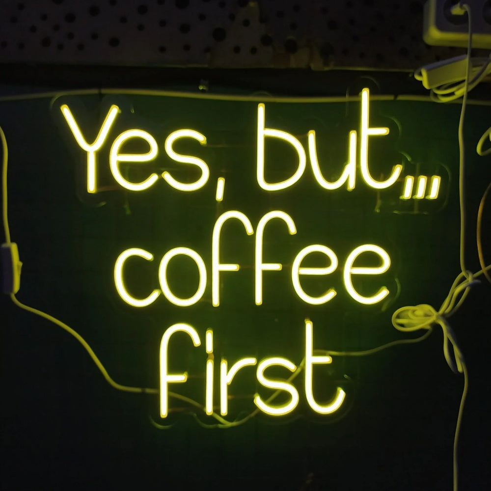 Yes, but... LED Neon Sign