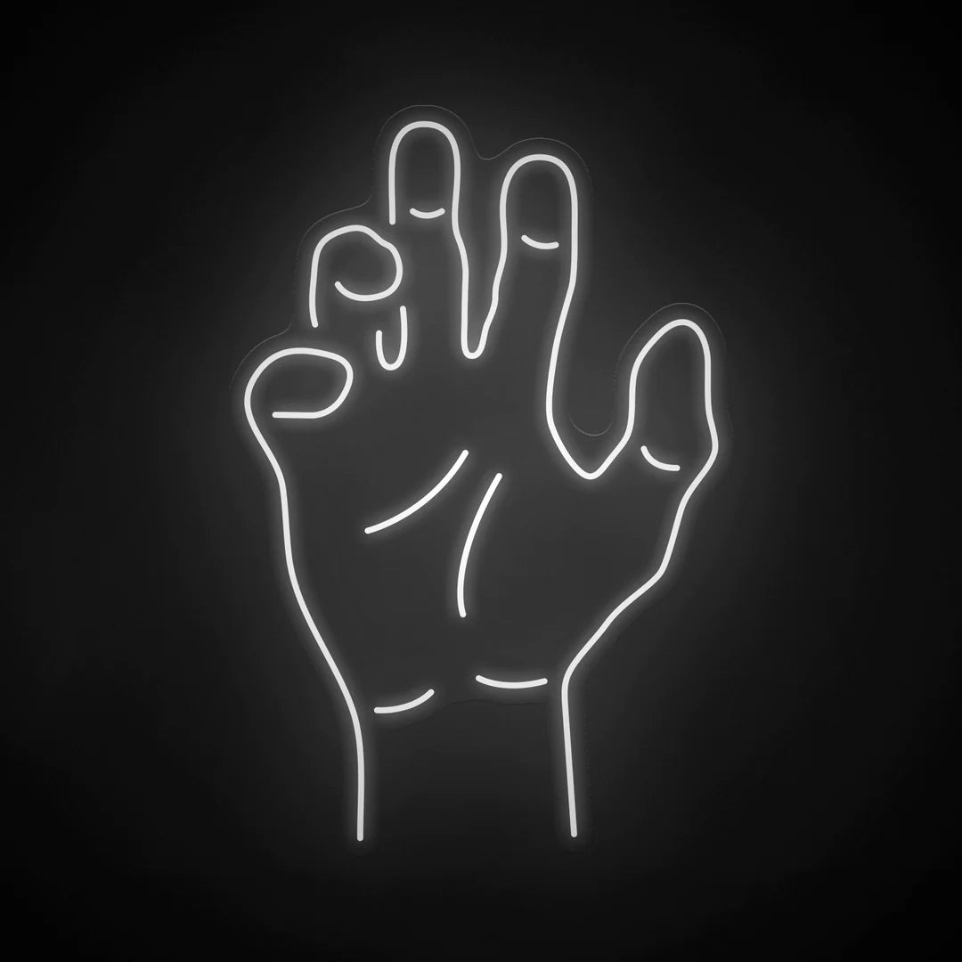 Hand LED Neon Sign
