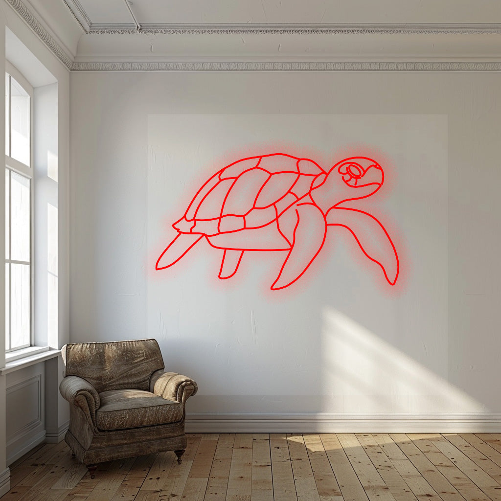 Turtle LED Neon Sign