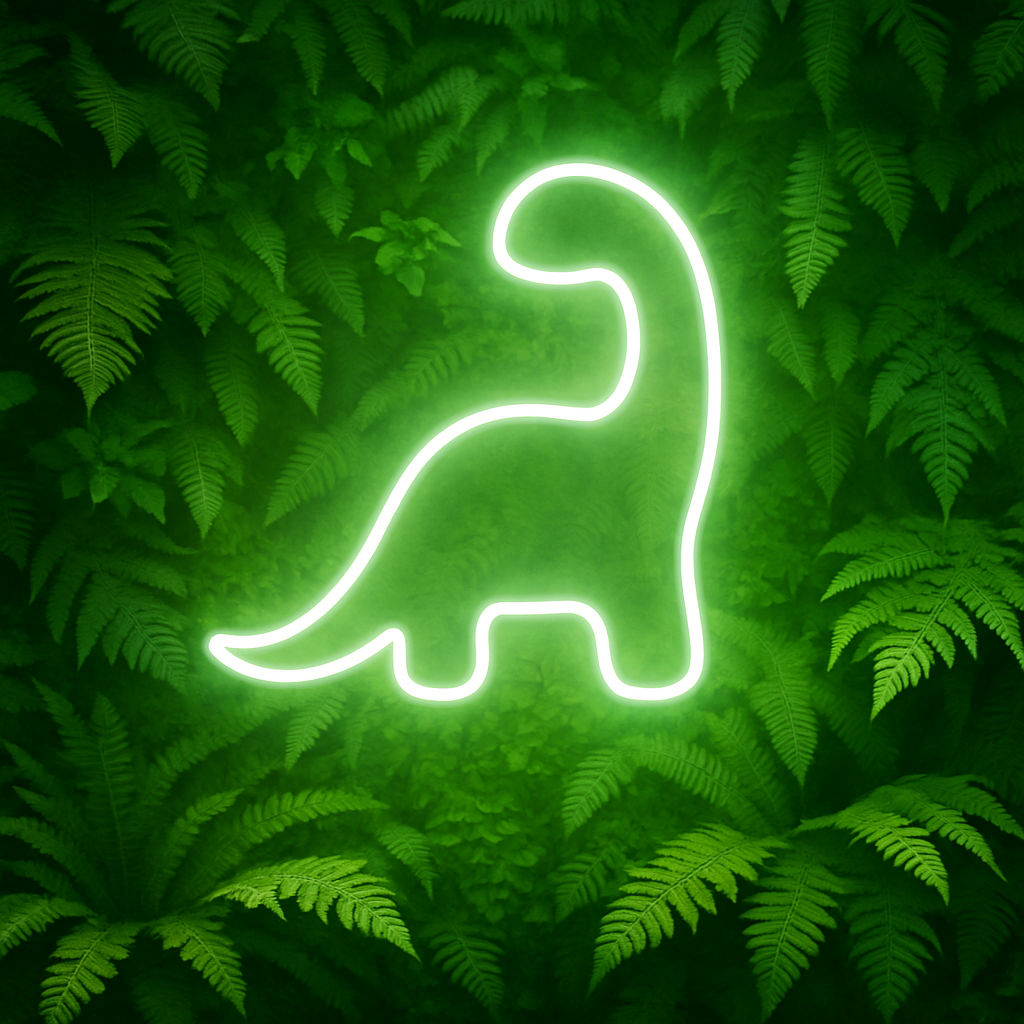 Cute Dinosaur LED Neon Sign