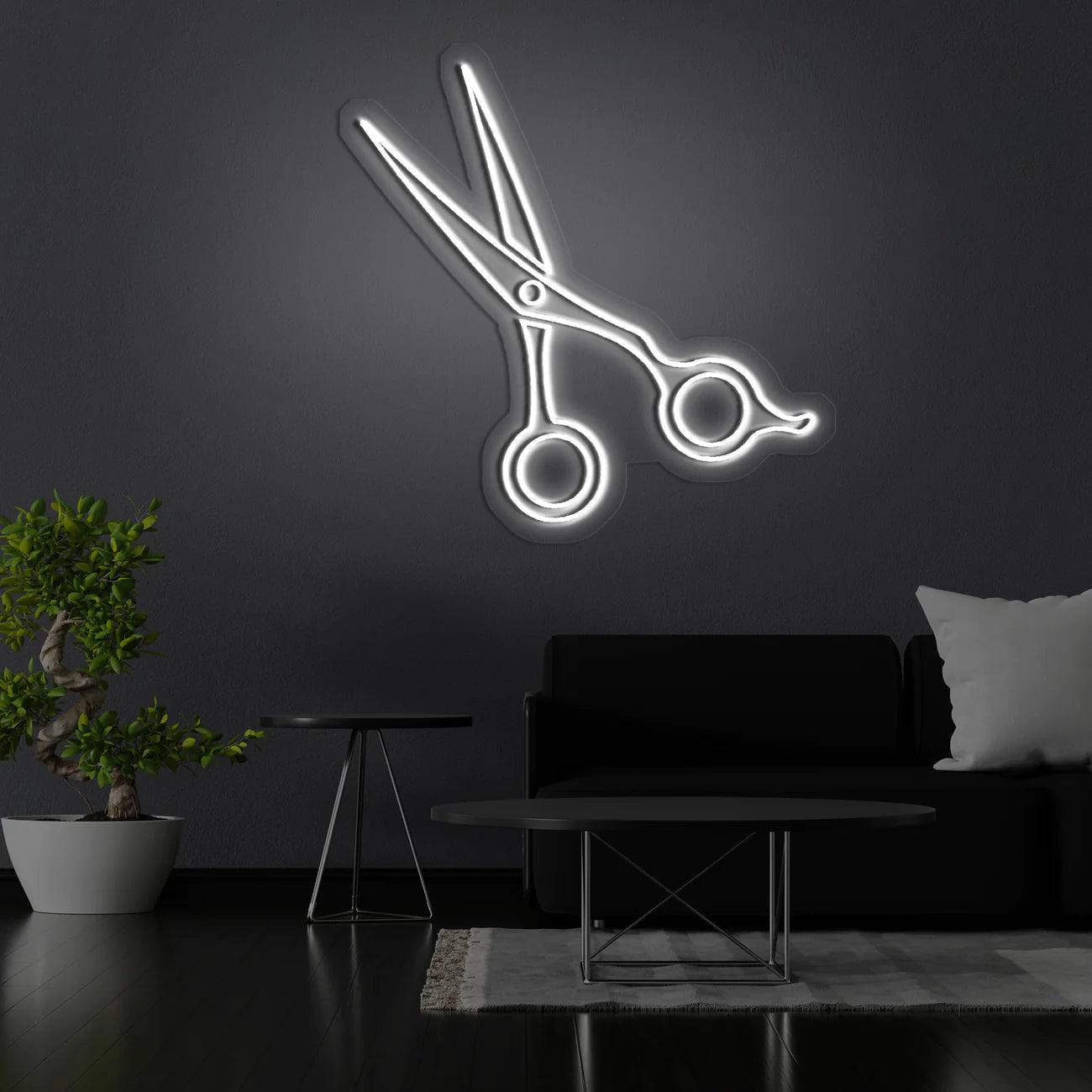 hair clippers LED Neon Sign