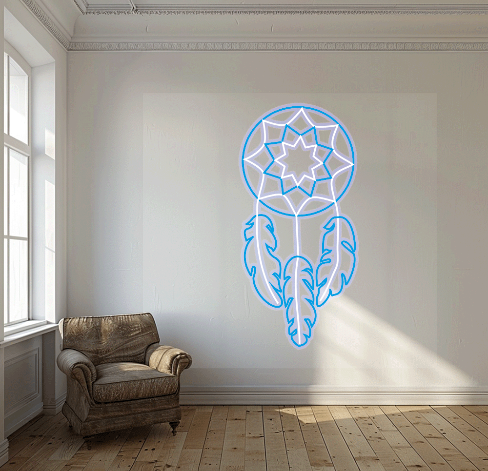 Owl Catche LED Neon sign