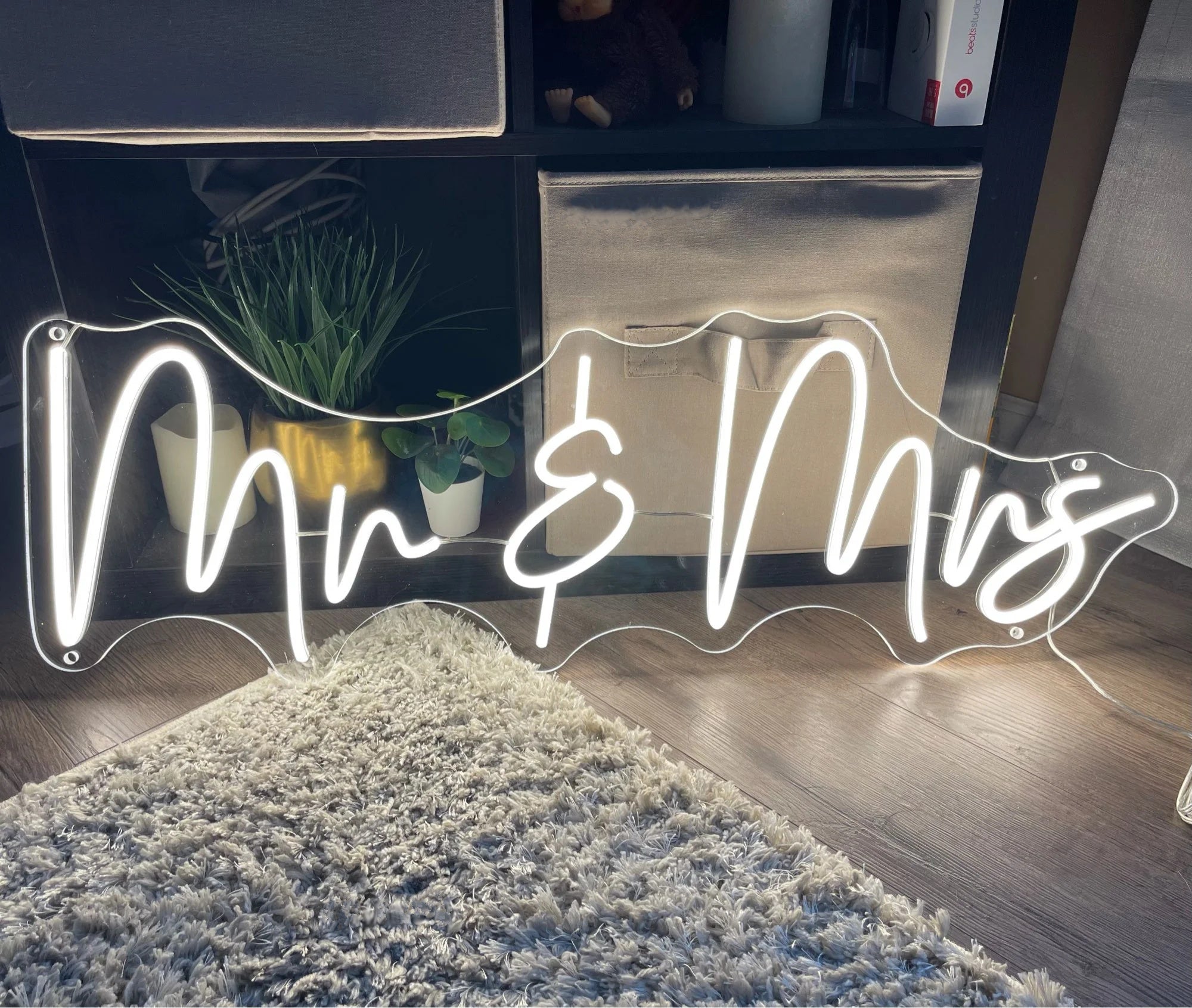 Mr and Mrs LED Neon Sign