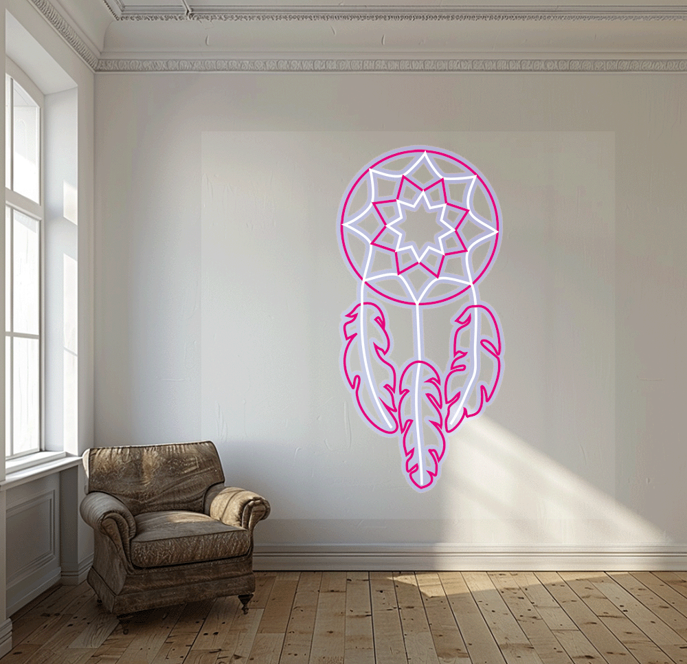 Owl Catche LED Neon sign