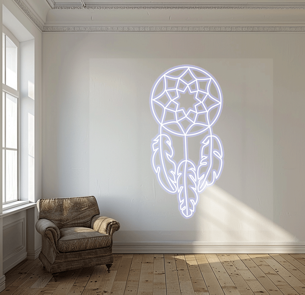 Owl Catche LED Neon sign