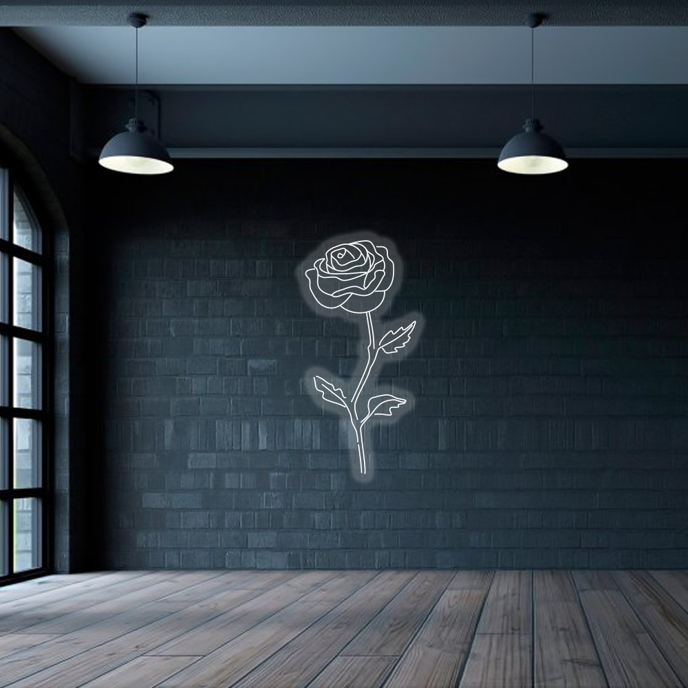 Rose LED Neon Sign