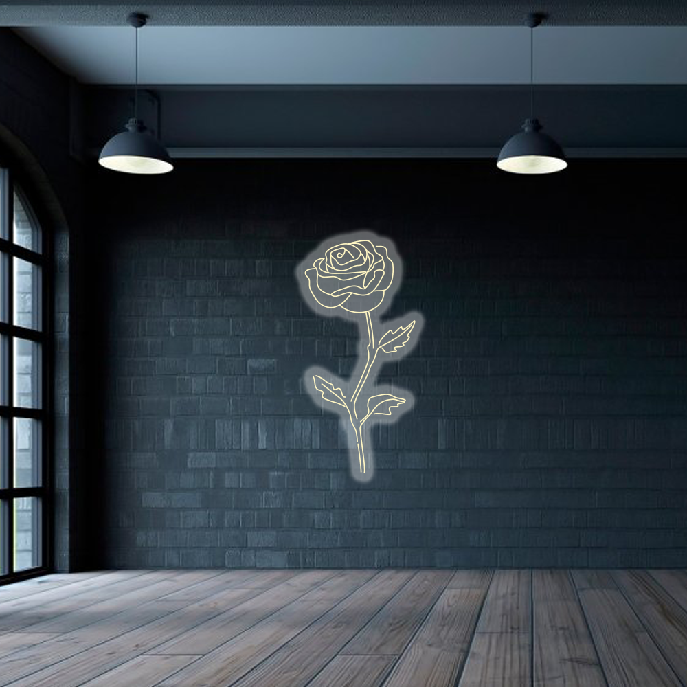 Rose LED Neon Sign