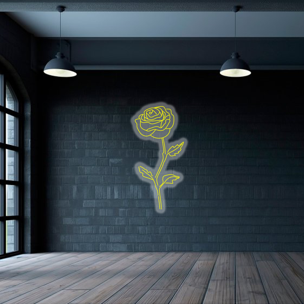 Rose LED Neon Sign