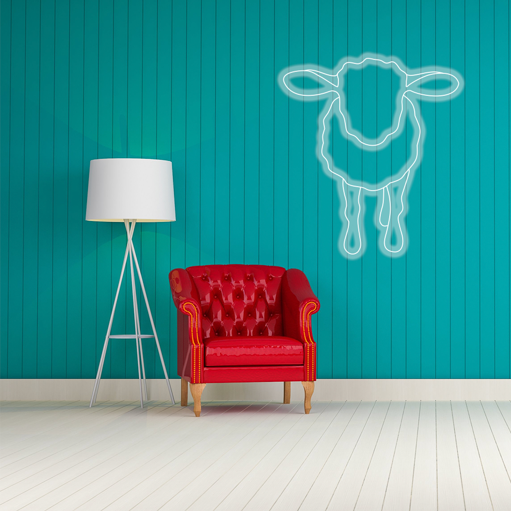 Sheep LED Neon Sign