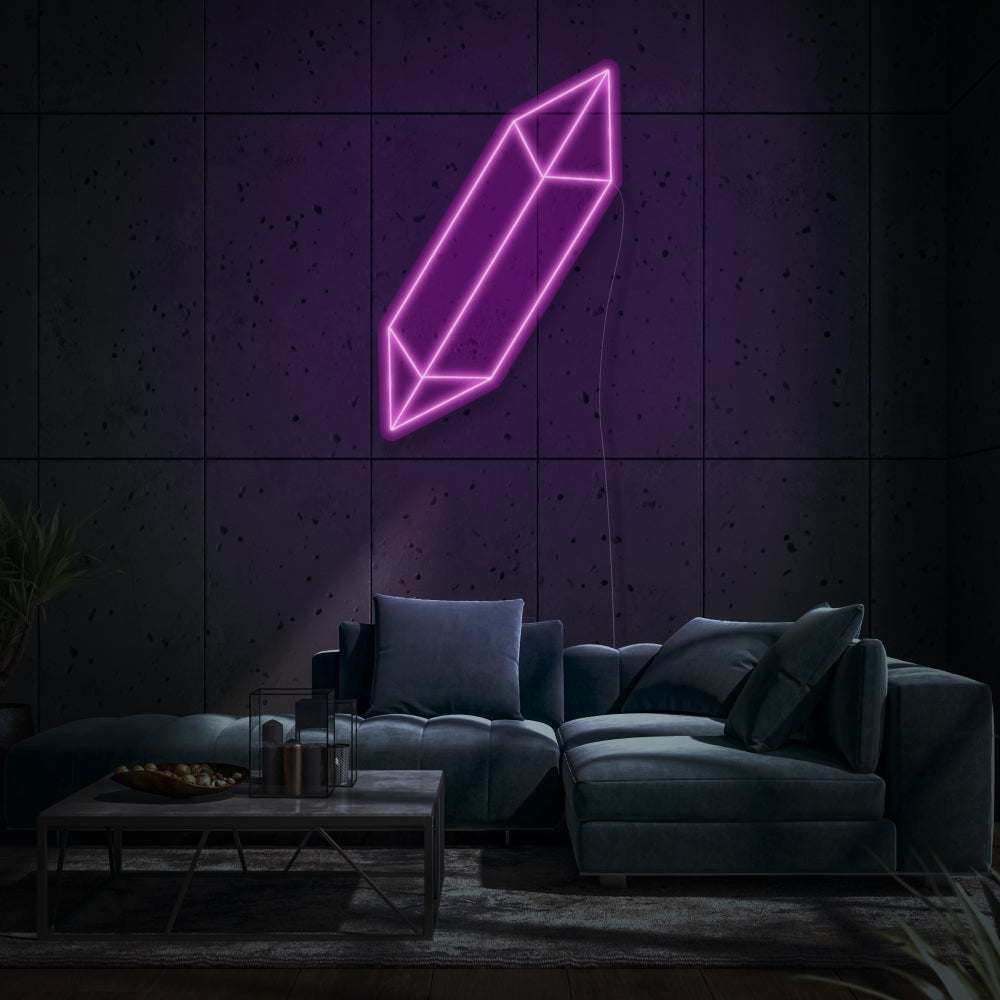 Gemstone Crystal LED Neon Sign