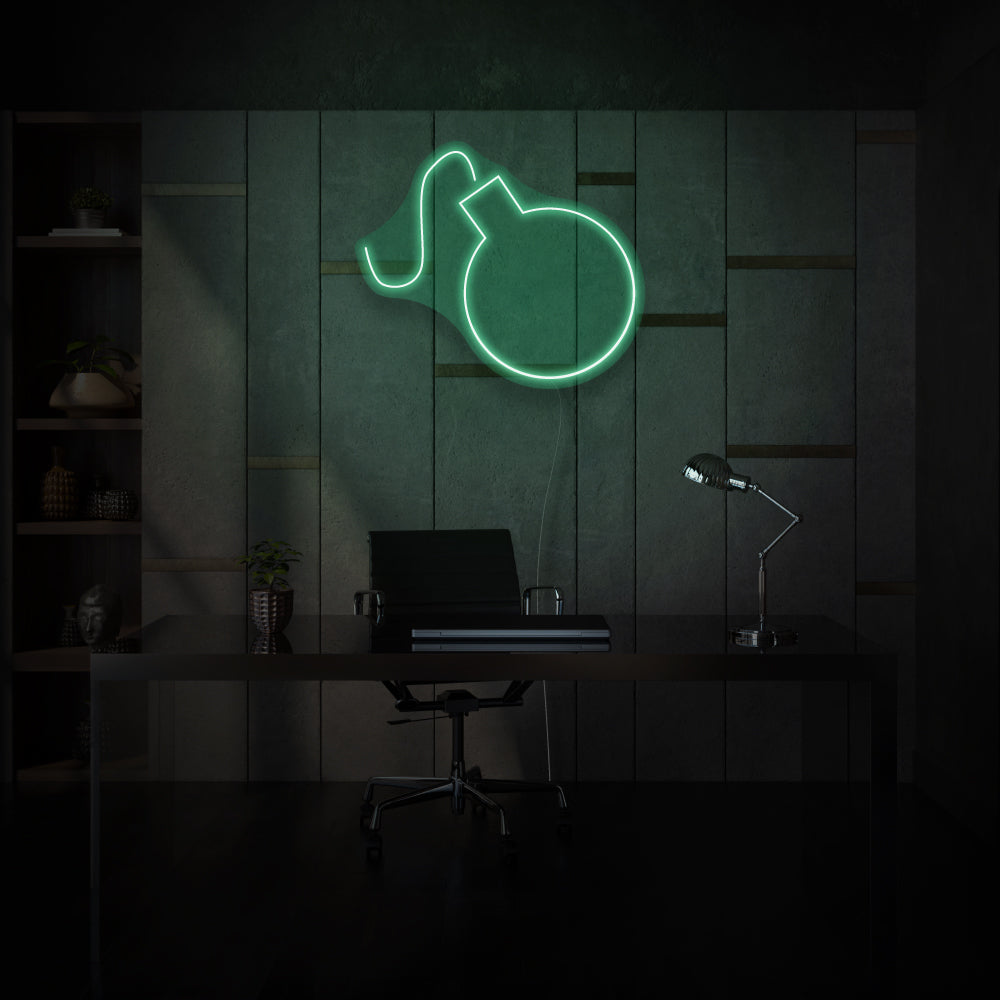 Bomb LED Neon Sign