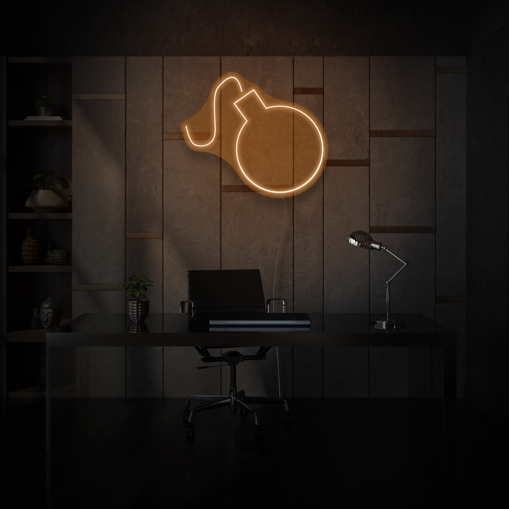 Bomb LED Neon Sign
