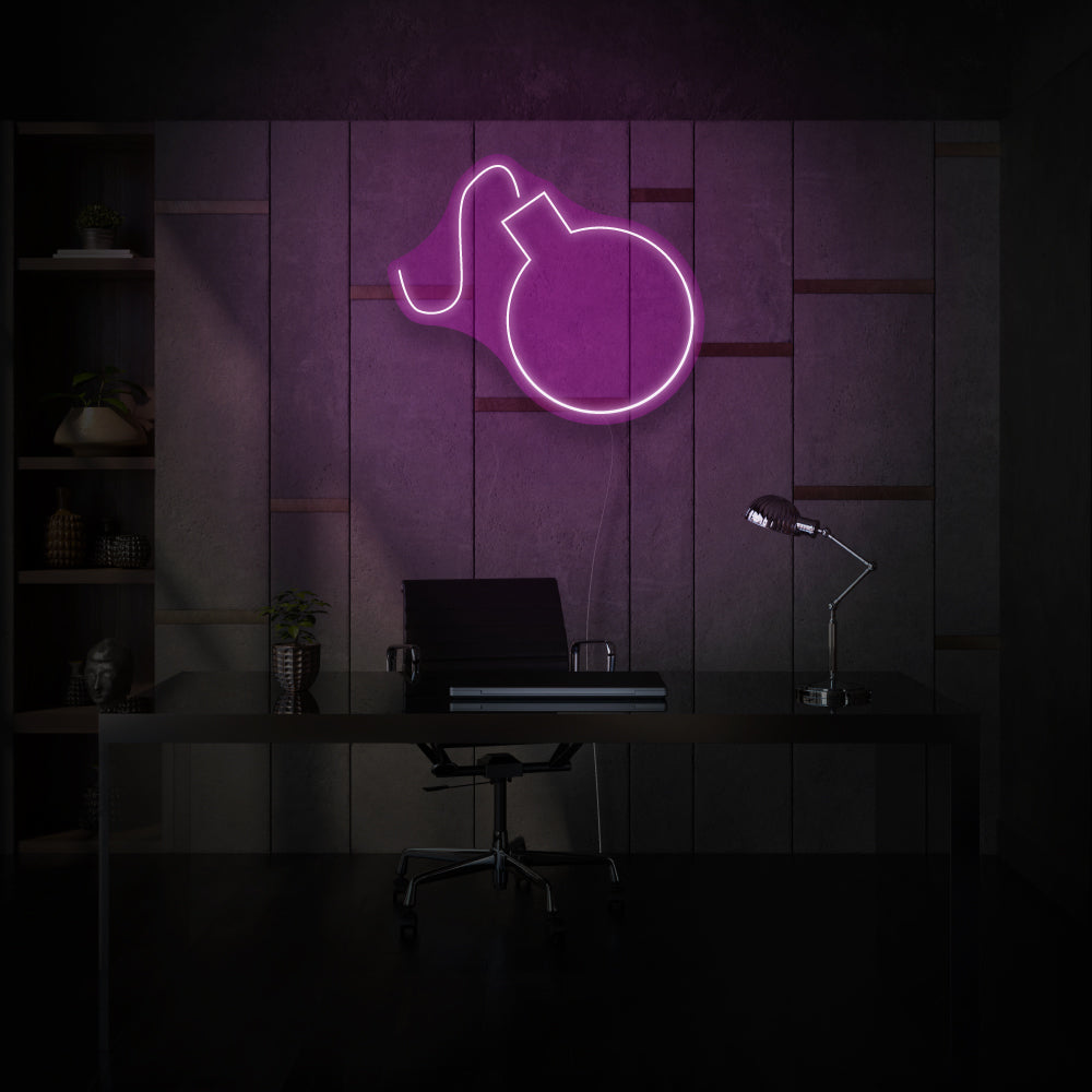 Bomb LED Neon Sign