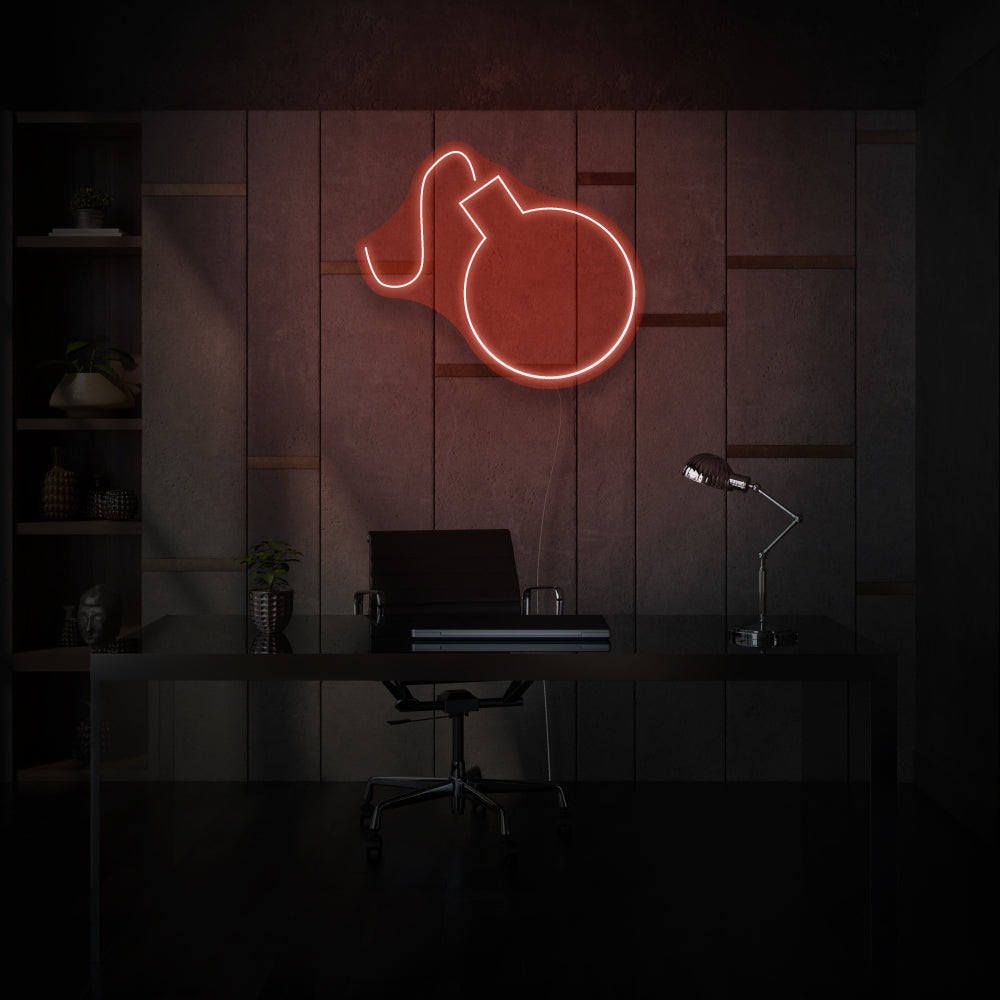 Bomb LED Neon Sign