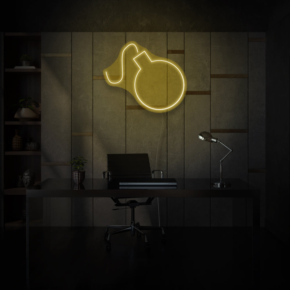 Bomb LED Neon Sign