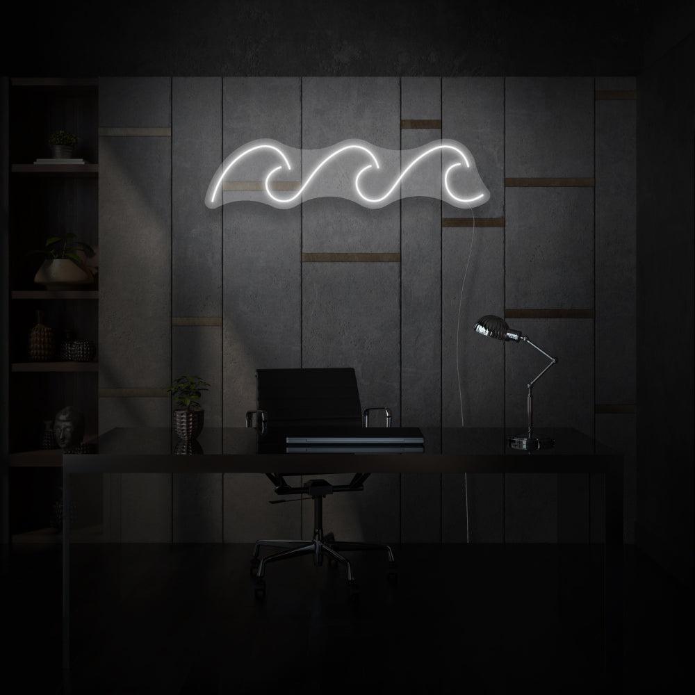 Three Waves Led Neon Light