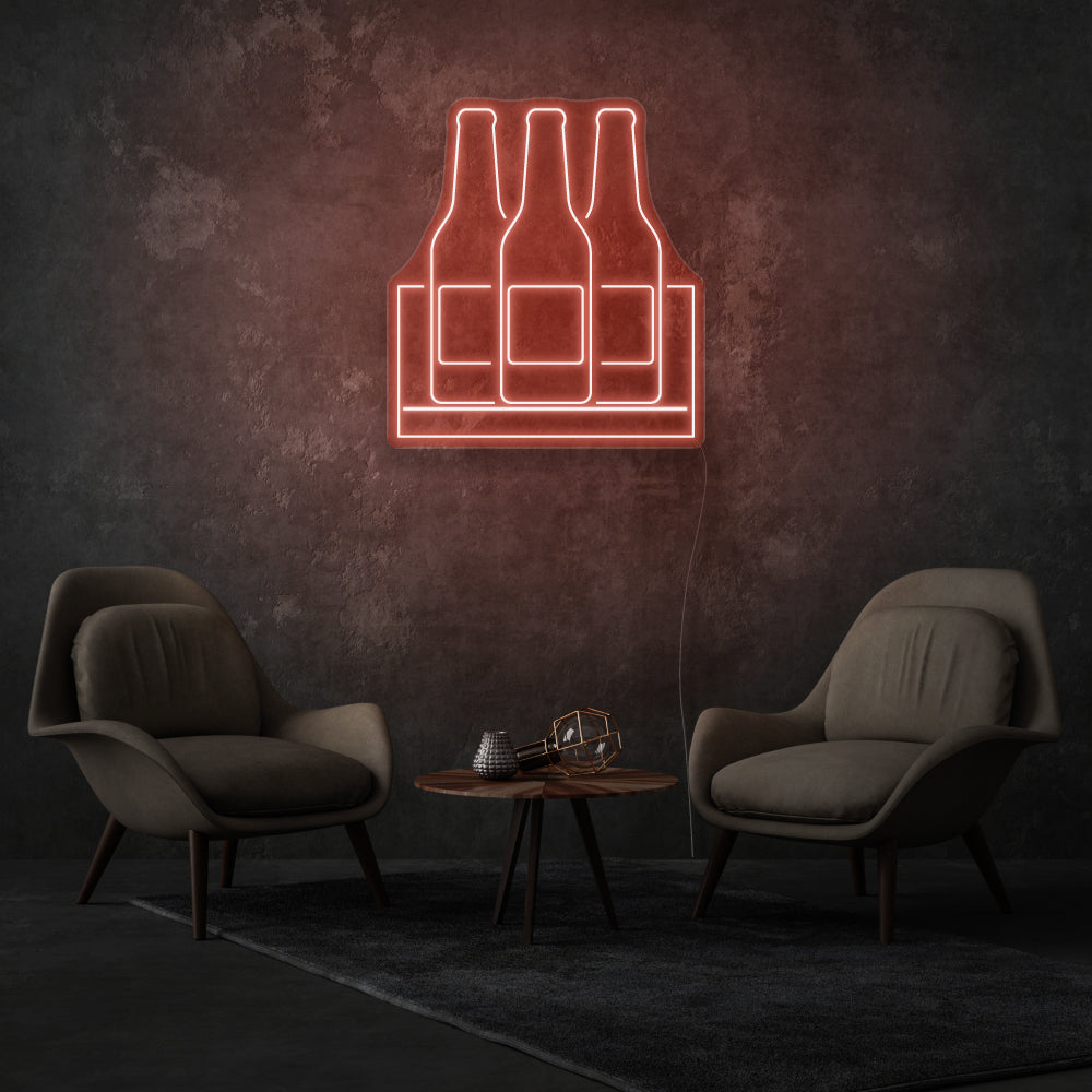 Three Beers LED Neon Light