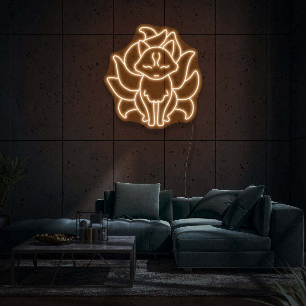 Kitsune Fox Led Neon Light