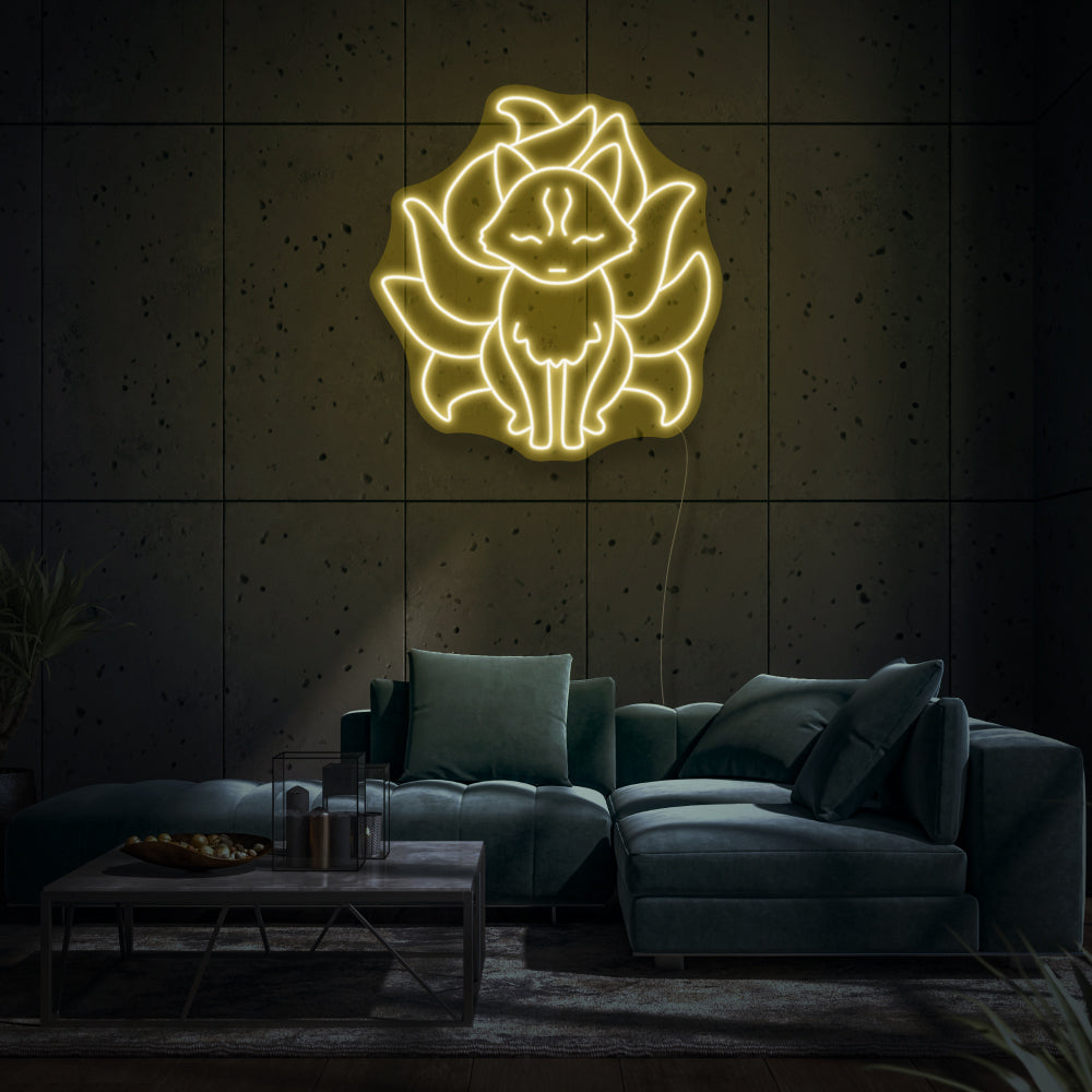 Kitsune Fox Led Neon Light