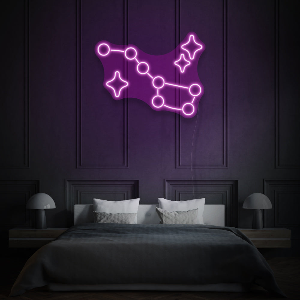 Great Bear Constellation Neon Light