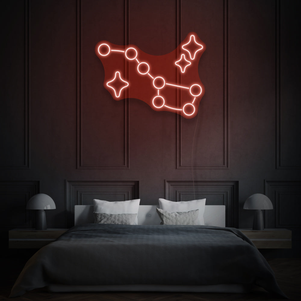 Great Bear Constellation Neon Light