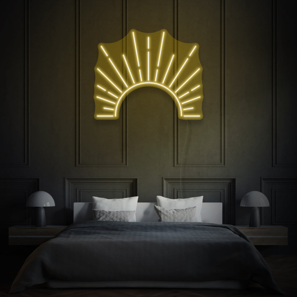 Beams Of Light LED Neon Sign