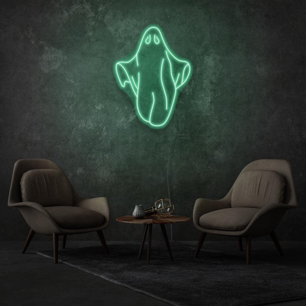 Ghost Figure LED Neon Sign