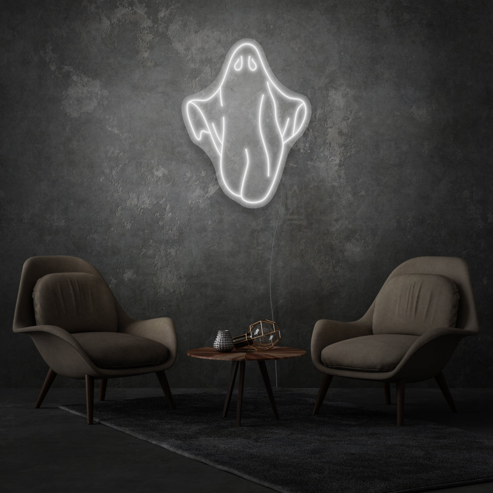 Ghost Figure LED Neon Sign