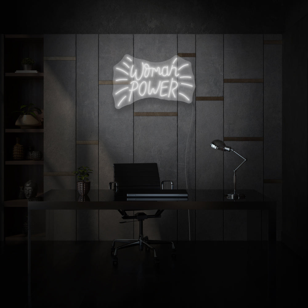 Woman Power Led Neon Sign
