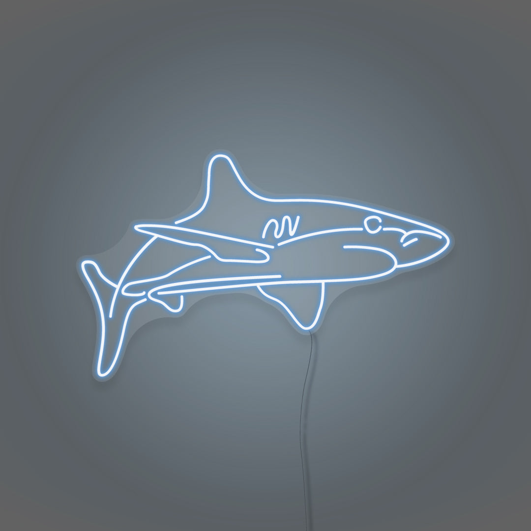 Tiger Shark LED Neon Sign