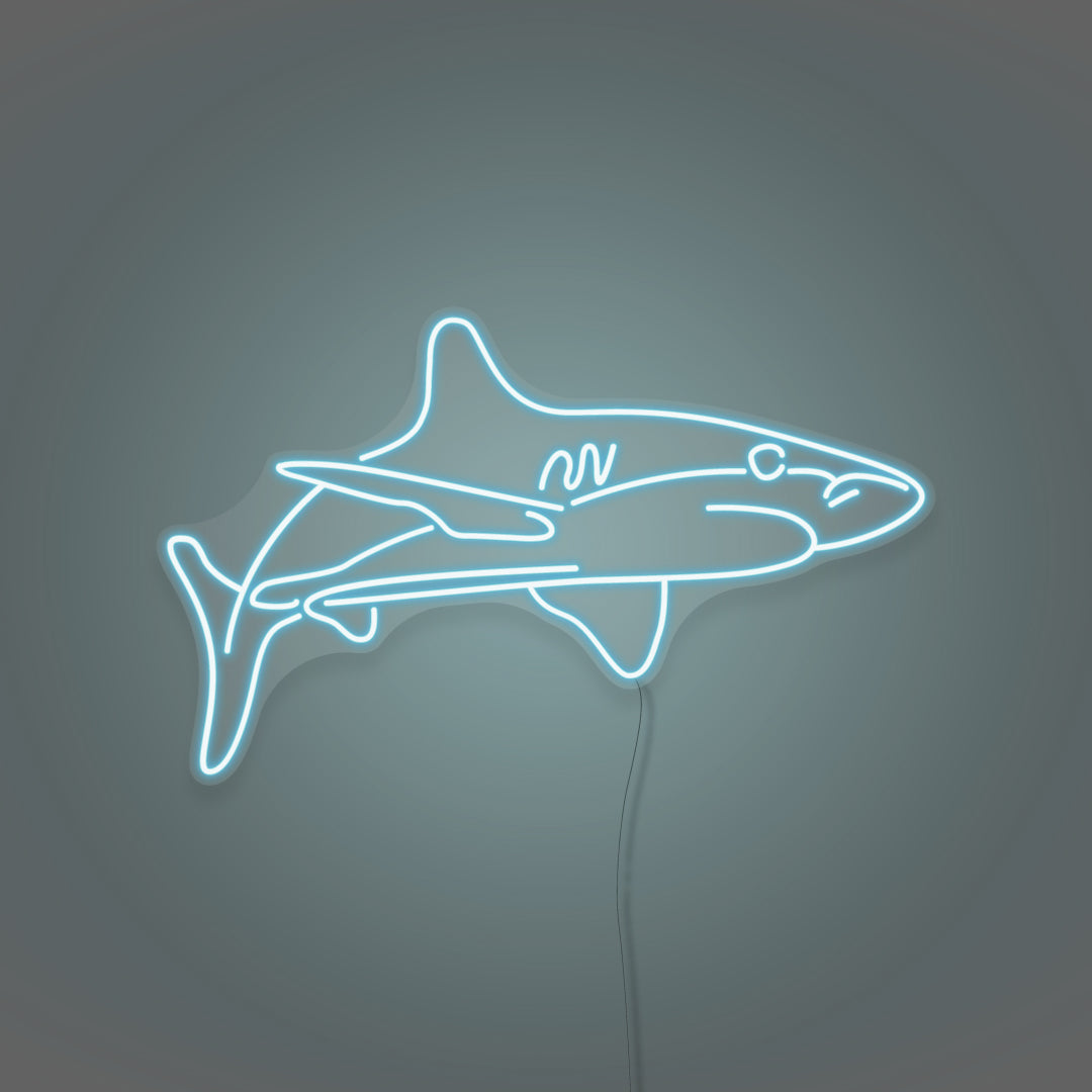 Tiger Shark LED Neon Sign