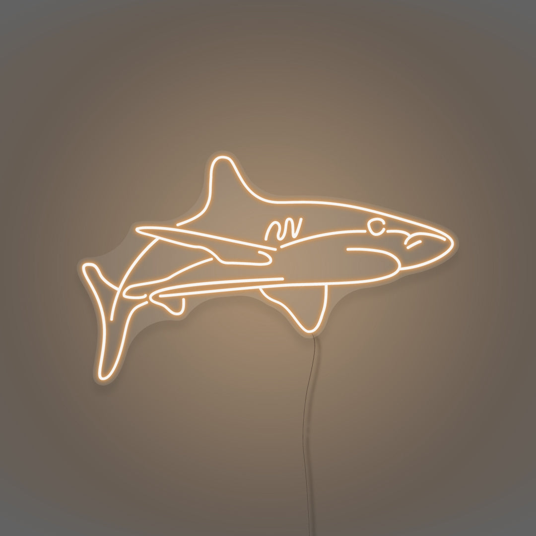 Tiger Shark LED Neon Sign
