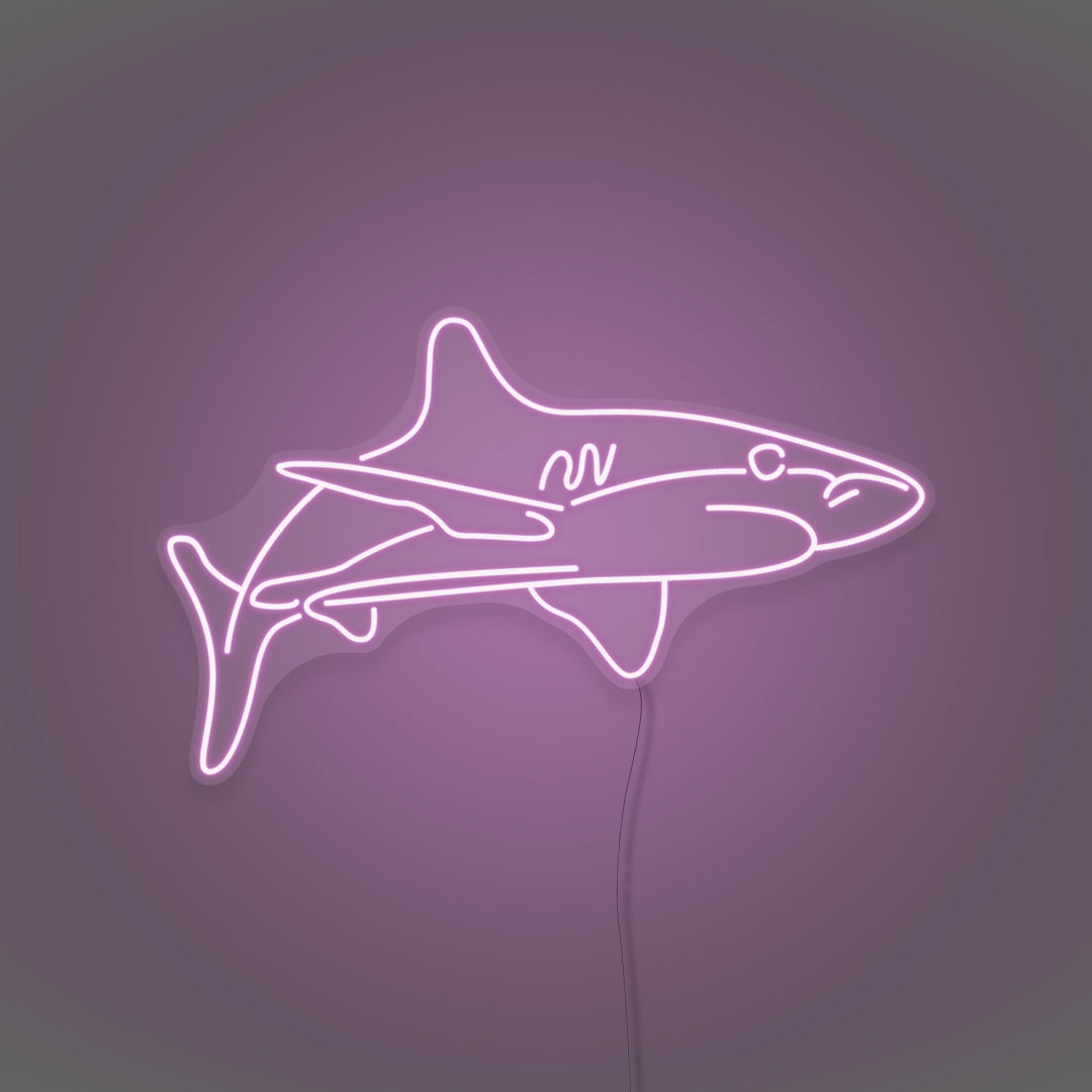Tiger Shark LED Neon Sign