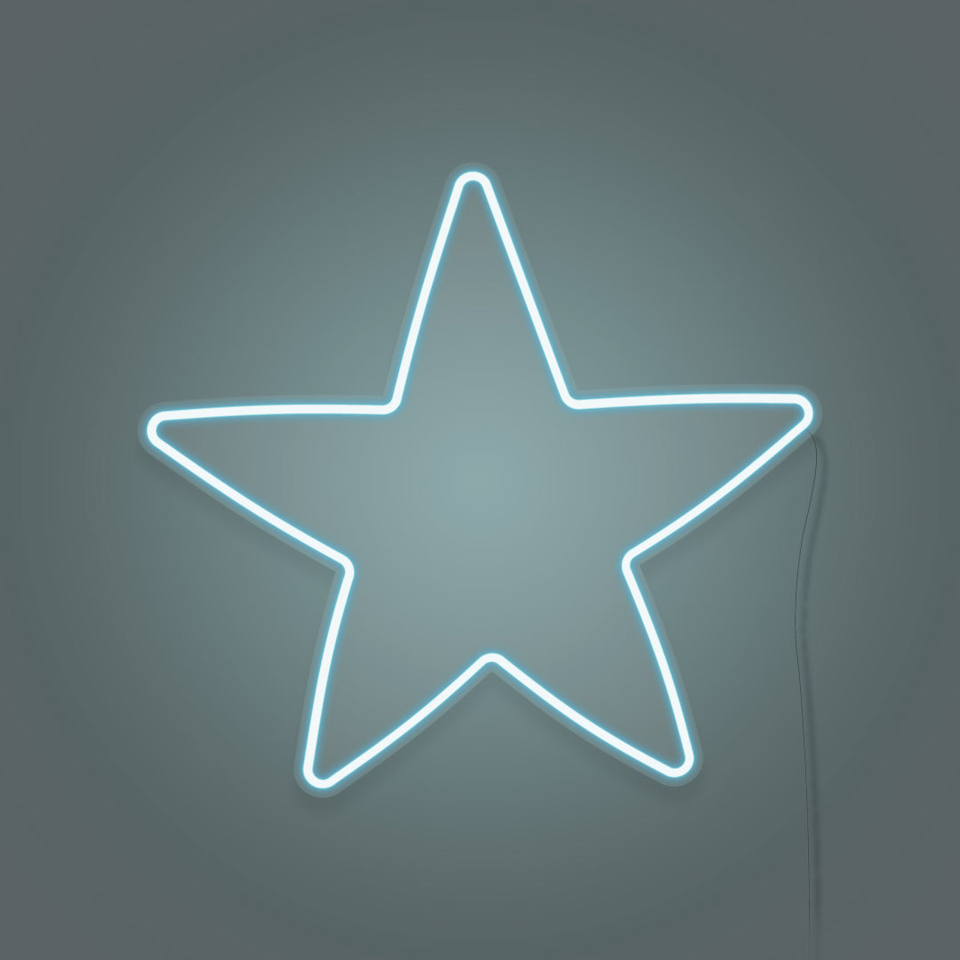 Star Neon Room Light