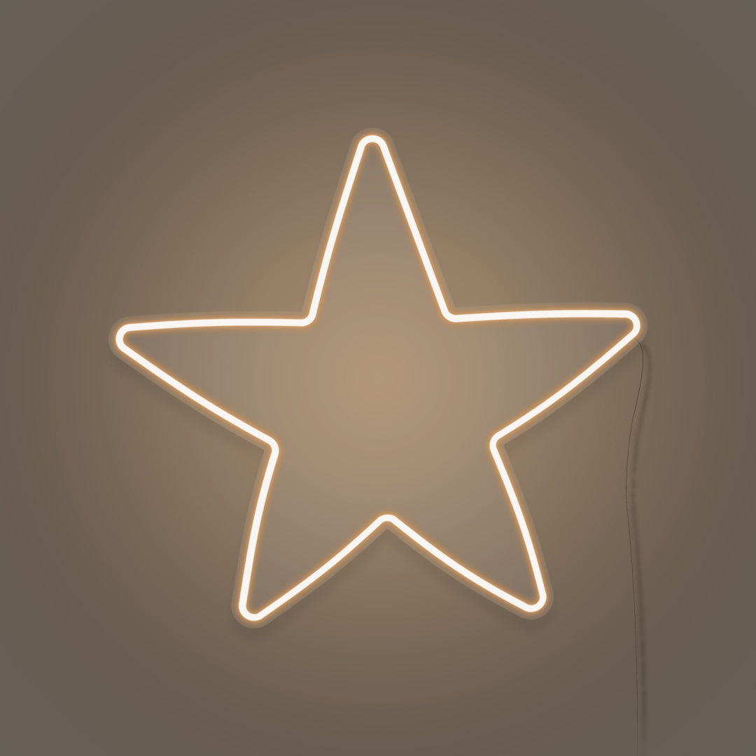 Star Neon Room Light