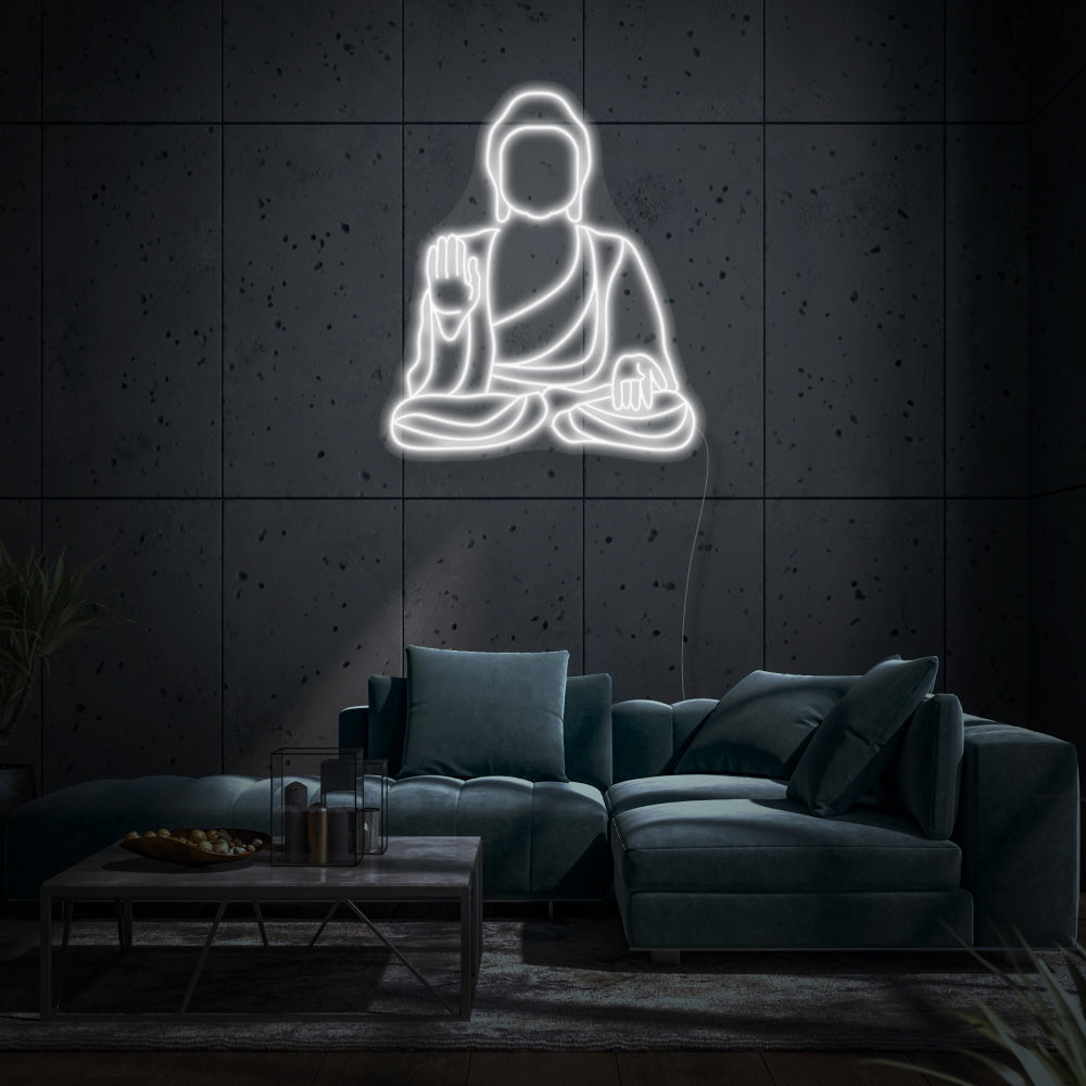 Buddha LED Neon Sign
