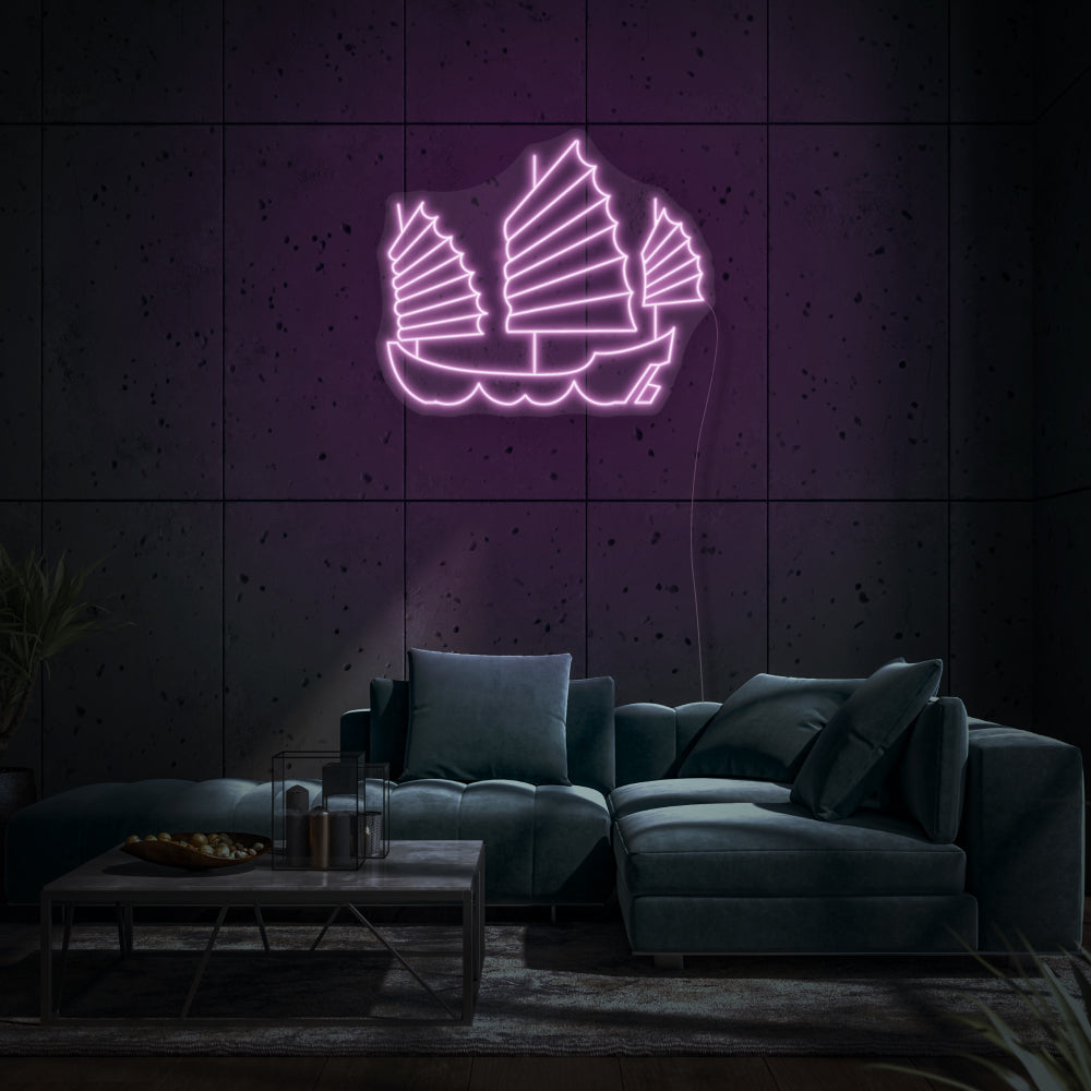 Turtle-Ship LED Neon Sign