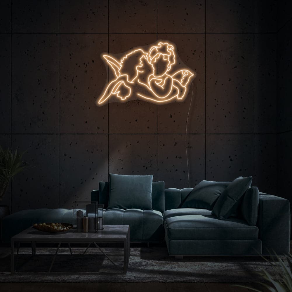 Angels Love LED Neon Sign