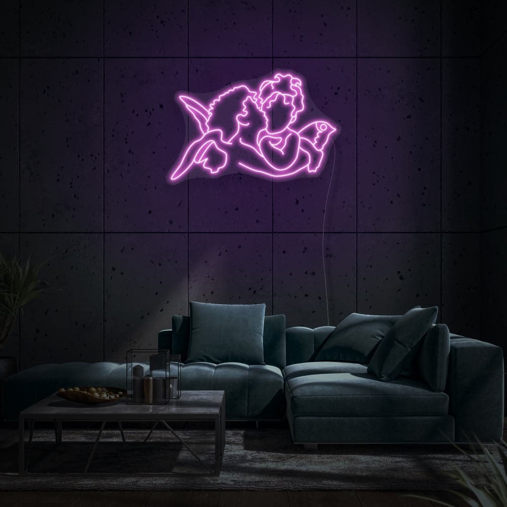 Angels Love LED Neon Sign