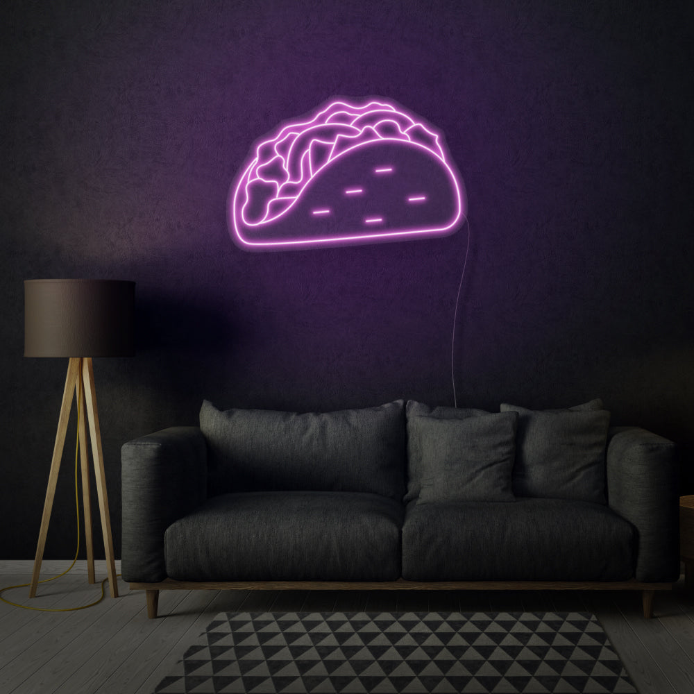 Taco LED Neon Sign