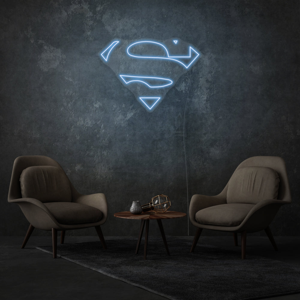 Superman LED Neon Sign