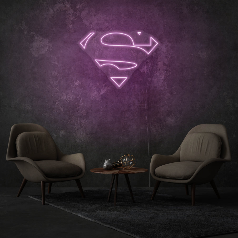 Superman LED Neon Sign