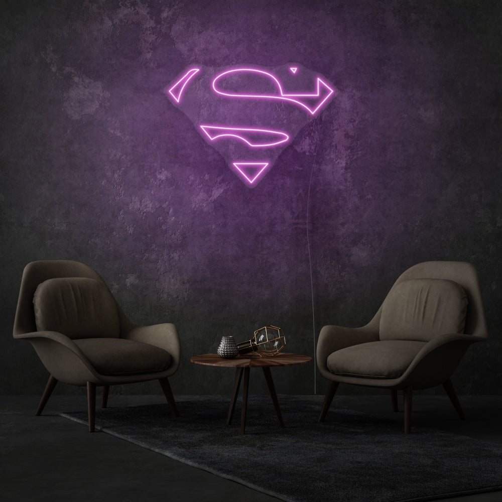 Superman LED Neon Sign