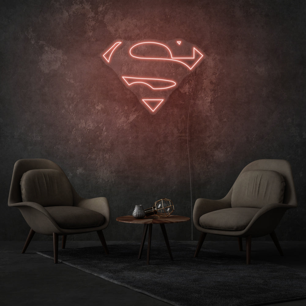 Superman LED Neon Sign
