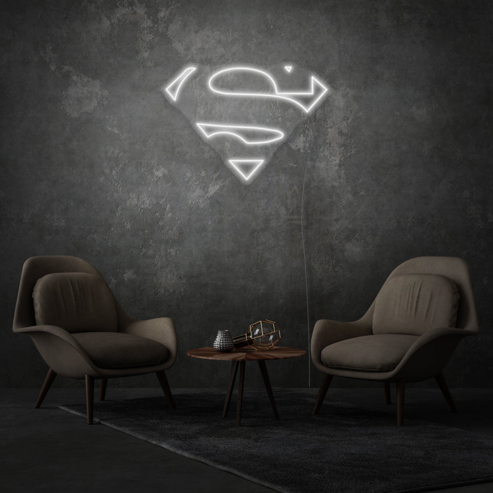 Superman LED Neon Sign