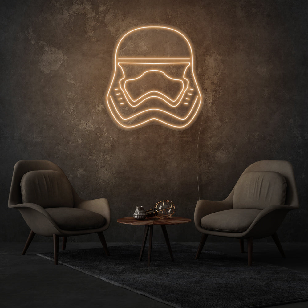 Stormtrooper's Head LED Neon Sign