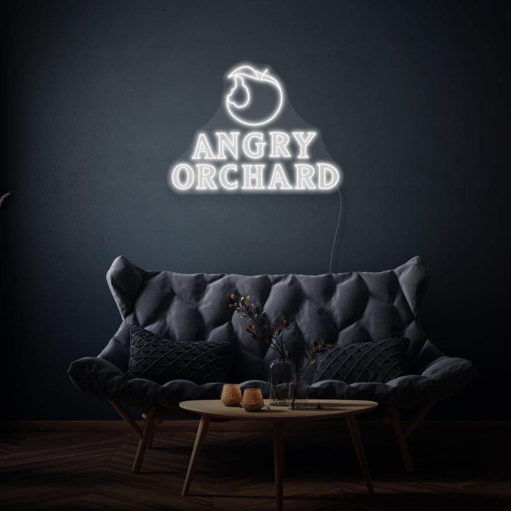 Angry Orchard Logo LED Neon Light